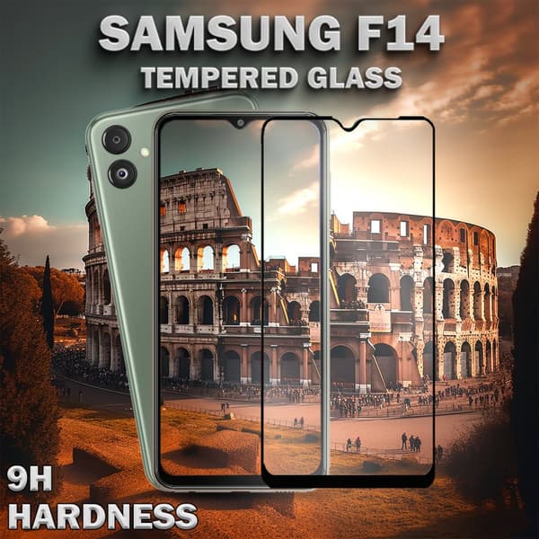 1-Pack Samsung F14 Skärmskydd - Härdat Glas 9H - Super kvalitet 3D