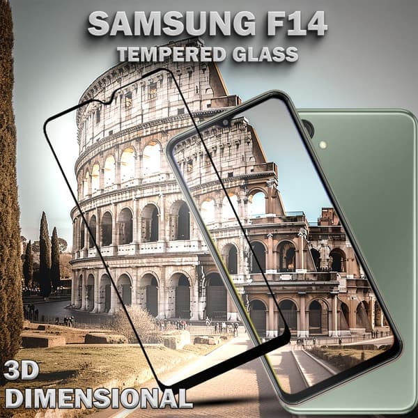 1-Pack Samsung F14 Skärmskydd - Härdat Glas 9H - Super kvalitet 3D