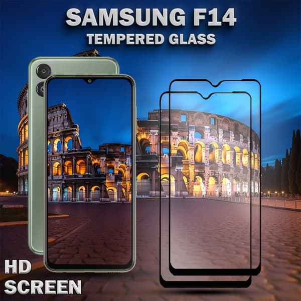 2-Pack Samsung F14 Skärmskydd - Härdat Glas 9H - Super kvalitet 3D