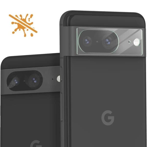 Film Kamera - Google - Pixel 8 - Härdat Glas - Hårdhet 9H - Anti-spår
