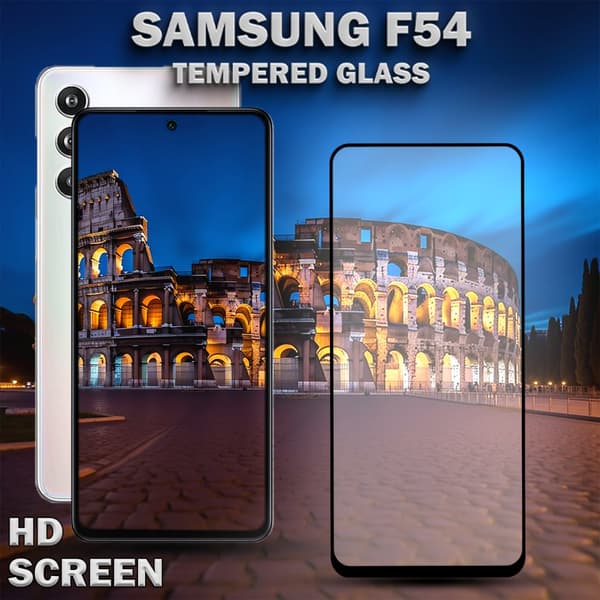 1-Pack Samsung F54 Skärmskydd - Härdat Glas 9H - Super kvalitet 3D