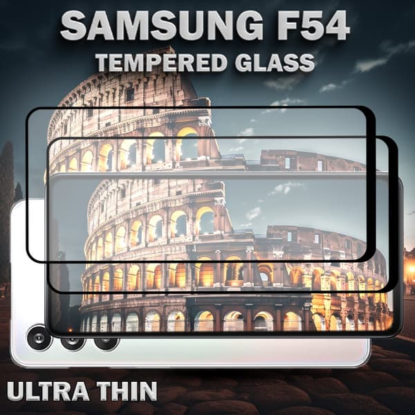 2-Pack Samsung F54 Skärmskydd - Härdat Glas 9H - Super kvalitet 3D