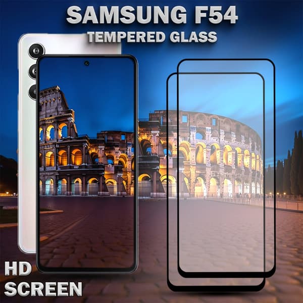 2-Pack Samsung F54 Skärmskydd - Härdat Glas 9H - Super kvalitet 3D
