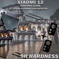 Miniatyrbild 3 av 5: 2-Pack XIAOMI 12 Skärmskydd & 2-Pack Linsskydd - Härdat Glas 9H - Topp kvalitet 3D