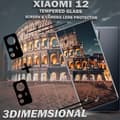 Miniatyrbild 4 av 5: 2-Pack XIAOMI 12 Skärmskydd & 2-Pack Linsskydd - Härdat Glas 9H - Topp kvalitet 3D