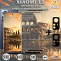 Miniatyrbild 1 av 5: 2-Pack XIAOMI 12 Skärmskydd & 2-Pack Linsskydd - Härdat Glas 9H - Topp kvalitet 3D