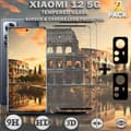 Miniatyrbild 1 av 5: 2-Pack XIAOMI 12 5G Skärmskydd & 2-Pack Linsskydd - Härdat Glas 9H - Topp kvalitet 3D