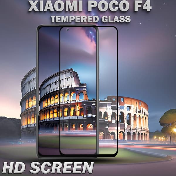 1-Pack XIAOMI POCO F4 Skärmskydd - Härdat Glas 9H - Super kvalitet 3D