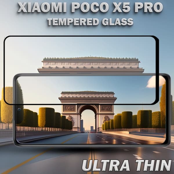 1-Pack XIAOMI POCO X5 PRO Skärmskydd - Härdat Glas 9H - Super kvalitet 3D