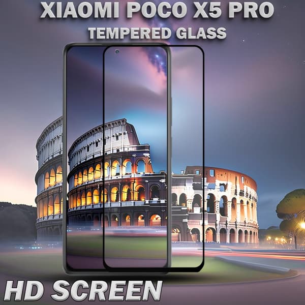 1-Pack XIAOMI POCO X5 PRO Skärmskydd - Härdat Glas 9H - Super kvalitet 3D