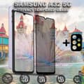 Miniatyrbild 1 av 6: 1-Pack Privacy Samsung A32 5G Skärmskydd & 1-Pack linsskydd - Härdat Glas 9H - Super kvalitet 3D