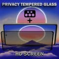 Miniatyrbild 5 av 6: 1-Pack Privacy Samsung A52S 5G Skärmskydd & 1-Pack linsskydd - Härdat Glas 9H - Super kvalitet 3D