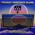 Miniatyrbild 5 av 6: 2-Pack Privacy Samsung A52S 5G Skärmskydd & 1-Pack linsskydd - Härdat Glas 9H - Super kvalitet 3D