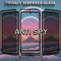 Miniatyrbild 2 av 6: 2-Pack Privacy Samsung A52S 5G Skärmskydd & 1-Pack linsskydd - Härdat Glas 9H - Super kvalitet 3D