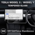 Miniatyrbild 3 av 6: 1-Pack Skärmskydd For Tesla Model Y - Härdat Glas 9H - Super Kvalitet