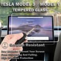 Miniatyrbild 5 av 6: 1-Pack Skärmskydd For Tesla Model Y - Härdat Glas 9H - Super Kvalitet
