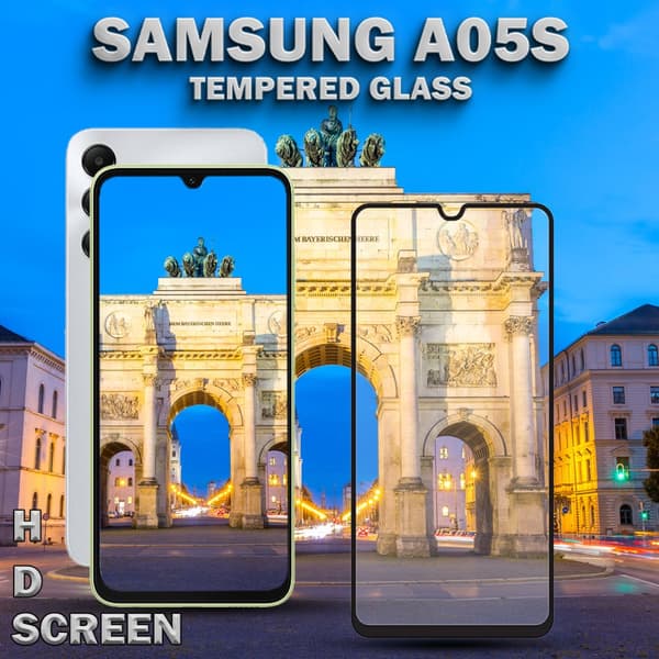 Samsung Galaxy A05s - Härdat Glas 9H - Super Kvalitet 3D Skärmskydd