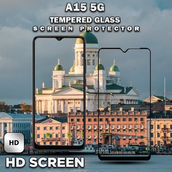 Samsung Galaxy A15 5G- Härdat Glas 9H - Super Kvalitet 3D Skärmskydd