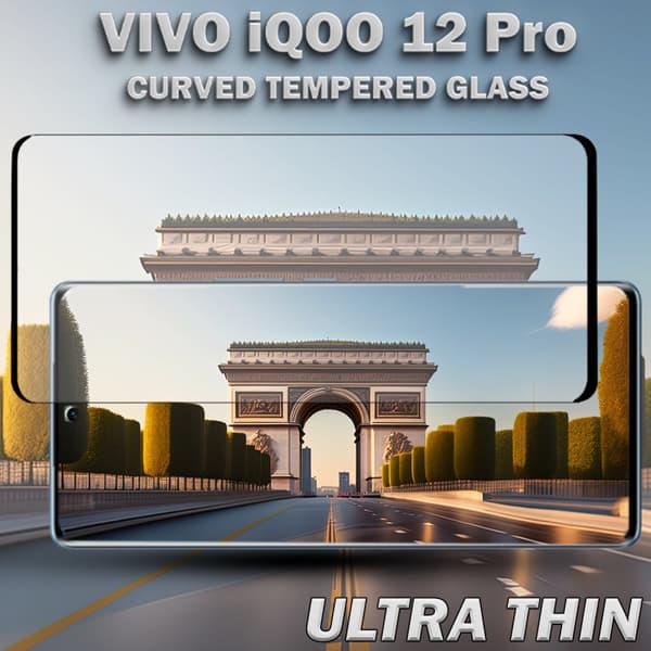 1-Pack Vivo iQOO 12 Pro Skärmskydd - Härdat Glas 9H - Super kvalitet 3D