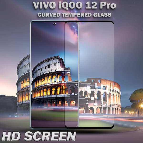 1-Pack Vivo iQOO 12 Pro Skärmskydd - Härdat Glas 9H - Super kvalitet 3D