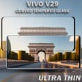 Miniatyrbild 5 av 5: 1-Pack Vivo V29 Skärmskydd - Härdat Glas 9H - Super kvalitet 3D