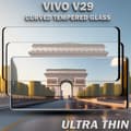 Miniatyrbild 5 av 5: 2-Pack Vivo V29 Skärmskydd - Härdat Glas 9H - Super kvalitet 3D