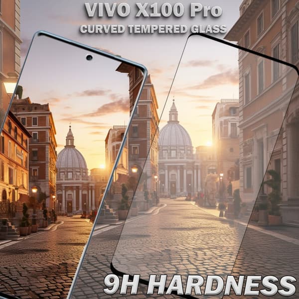 1-Pack Vivo X100 Pro Skärmskydd - Härdat Glas 9H - Super kvalitet 3D