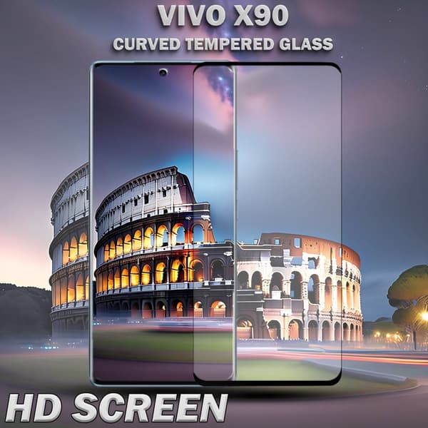 1-Pack Vivo X90 Skärmskydd - Härdat Glas 9H - Super kvalitet 3D