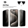 Miniatyrbild 3 av 3: 2-PACK iPhone 13 Skärmskydd Privacy i Härdat Glas - FaceID Support