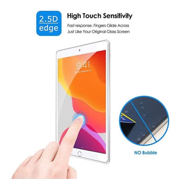 iPad 9.7 gen6 2018 skärmskydd härdat glas 0,3 mm 9H