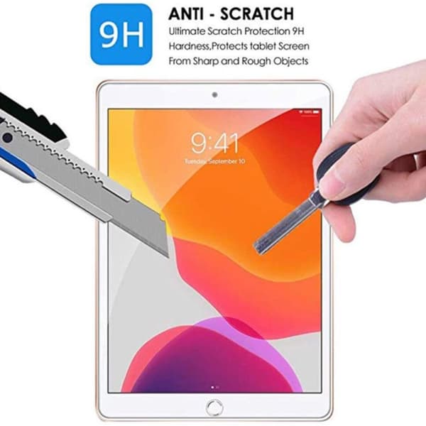iPad 9.7 gen6 2018 skärmskydd härdat glas 0,3 mm 9H