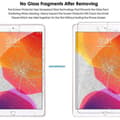 Miniatyrbild 8 av 11: iPad 10.2 2021/2020/2019 gen 9/8/7 skärmskydd härdat glas 9H
