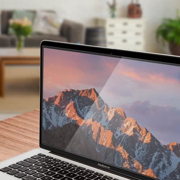 MacBook Air 13,3'' Ultratunt 9H skärmskydd i härdat glas - transparent vit