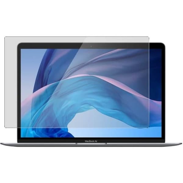 MacBook Air 13,3'' Ultratunt 9H skärmskydd i härdat glas - transparent vit