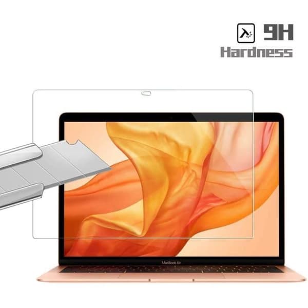 [2-pack] skärmskydd för MacBook Air 13 tum 2018 A1932, skärmskydd i härdat glas