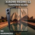 Miniatyrbild 3 av 5: 1-Pack XIAOMI REDMI 12 Skärmskydd - Härdat Glas 9H - Super kvalitet 3D