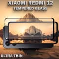 Miniatyrbild 5 av 5: 1-Pack XIAOMI REDMI 12 Skärmskydd - Härdat Glas 9H - Super kvalitet 3D