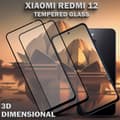 Miniatyrbild 4 av 5: 2-Pack XIAOMI REDMI 12 Skärmskydd - Härdat Glas 9H - Super kvalitet 3D