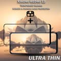 Miniatyrbild 5 av 5: 1-Pack XIAOMI REDMI 12 Skärmskydd & 1-Pack linsskydd - Härdat Glas 9H - Super kvalitet 3D