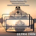 Miniatyrbild 5 av 5: 2-Pack XIAOMI REDMI 12 Skärmskydd & 1-Pack linsskydd - Härdat Glas 9H - Super kvalitet 3D