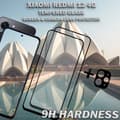 Miniatyrbild 3 av 5: 2-Pack XIAOMI REDMI 12 4G Skärmskydd & 1-Pack linsskydd - Härdat Glas 9H - Super kvalitet 3D