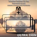 Miniatyrbild 5 av 5: 2-Pack XIAOMI REDMI 12 4G Skärmskydd & 1-Pack linsskydd - Härdat Glas 9H - Super kvalitet 3D
