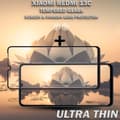 Miniatyrbild 5 av 5: 1-Pack XIAOMI REDMI 13C Skärmskydd & 1-Pack linsskydd - Härdat Glas 9H - Super kvalitet 3D