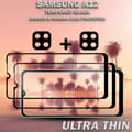 Miniatyrbild 5 av 5: 2-Pack Samsung A12 Skärmskydd & 2-Pack linsskydd - Härdat Glas 9H - Super kvalitet 3D