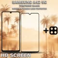 Miniatyrbild 2 av 5: 1-Pack Samsung A42 5G Skärmskydd & 1-Pack linsskydd - Härdat Glas 9H - Super kvalitet 3D