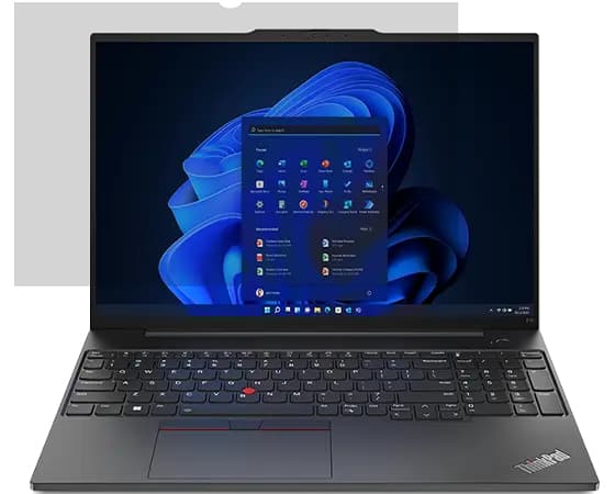 Lenovo 16-inch Bright Screen Privacy Filter for P16/T16 Gen1 from 3M, 40.6 cm (16"), Laptop, Frameless display privacy filter, Anti-blue, Anti-microb