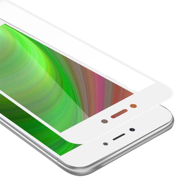 Skærmbeskytter Xiaomi RedMi NOTE 5A Beskyttelsesglas TRANSPARENT med HVID
