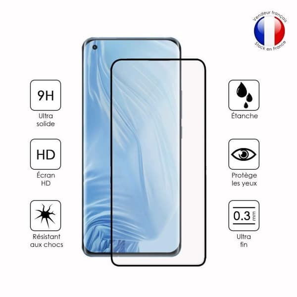 Pack 3 HELA skyddsfilmer för Xiaomi MI 11 i ultrabeständigt härdat glas (maximal hårdhet)