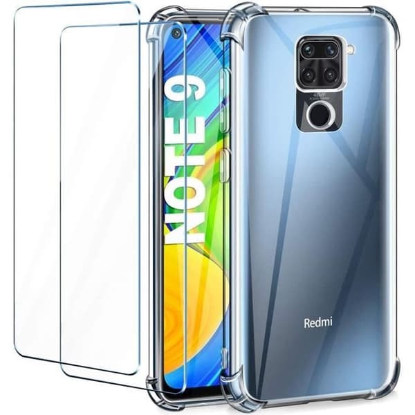 Skyddsfodral - Xiaomi - Redmi Note 9 - Stötsäker - Silikon - Genomskinlig Skyddsfodral - Xiaomi - Redmi Note 9 - Stötsäker - Silikon - Genomskinlig