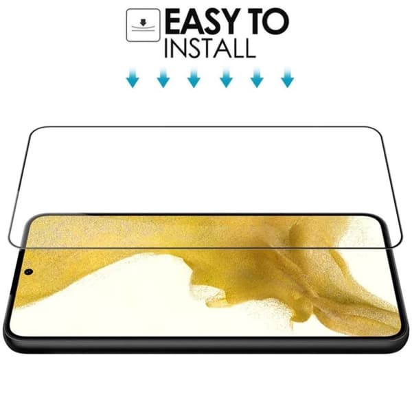 Samsung S22 PLUS skærmbeskytter 9H passer til shell case oplader